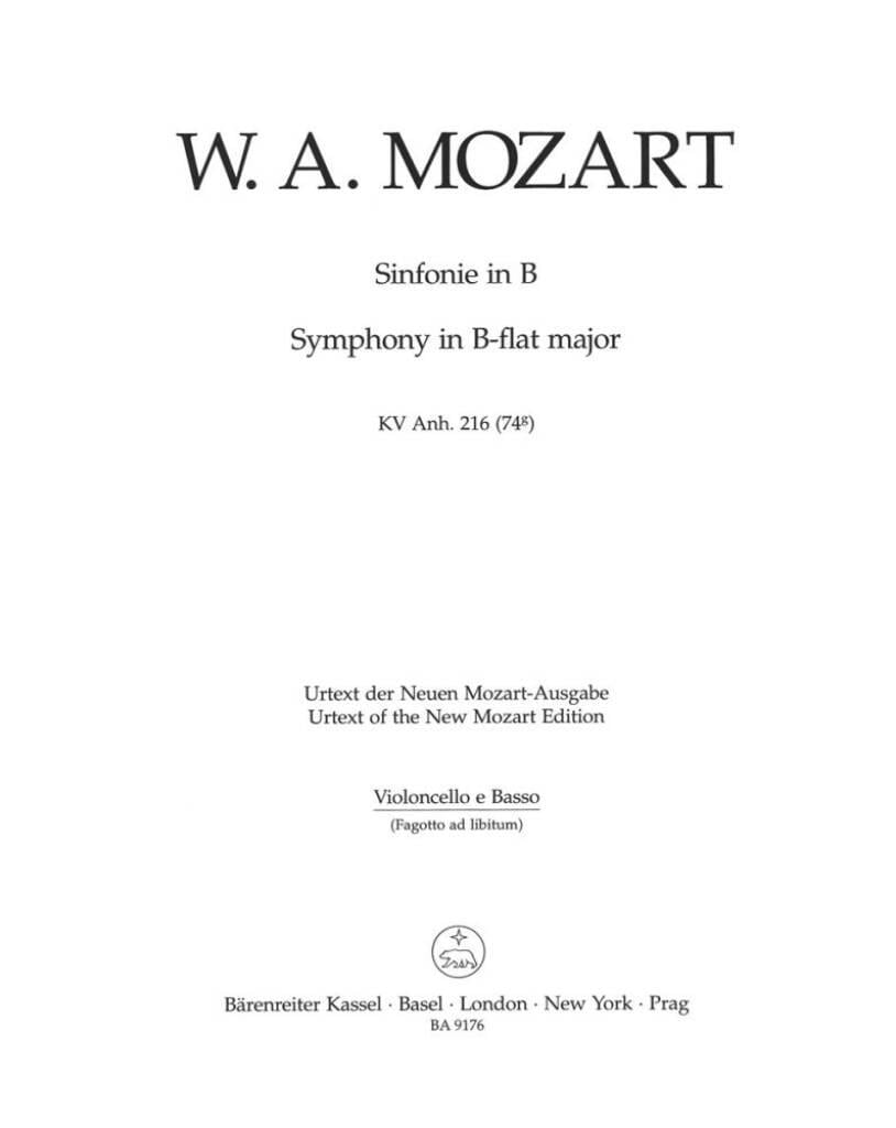 Symphony in Bb Major No. 54